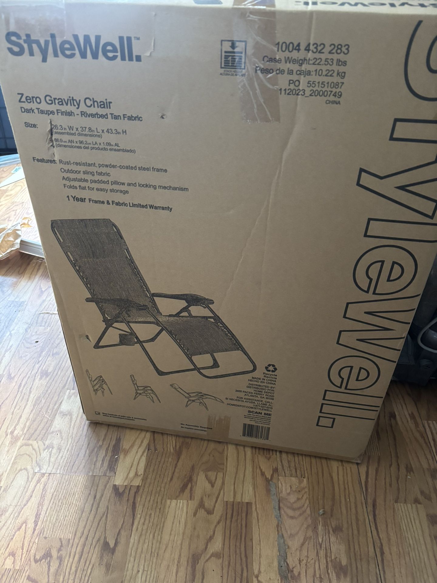 Outdoor Zero Gravity Chair