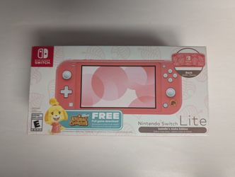 Switch Lite Isabelle's Aloha Edition 