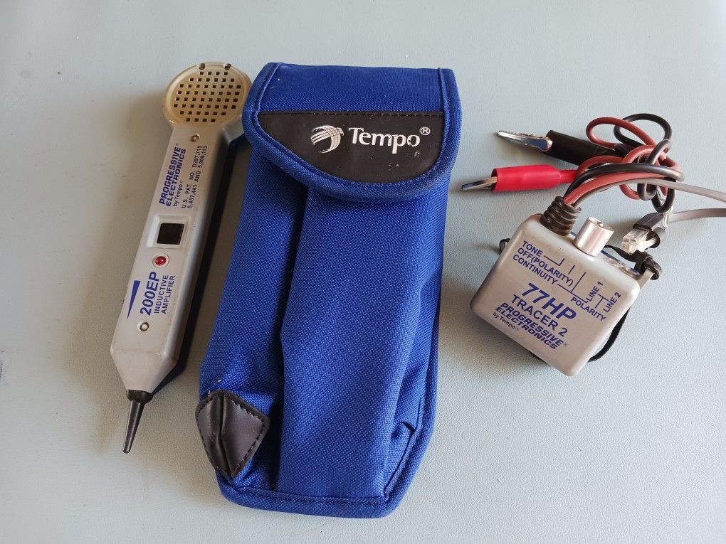 (USED) Tempo 200EP Inductive Amplifier Progressive Electronics 77HP Tracer2 Wire Cable Tracer Finder. $30.00 SOUTH GATE p. Up