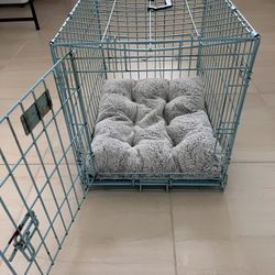 Dog Cage 24” With Bed 