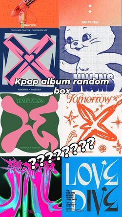 Kpop Album Random Box