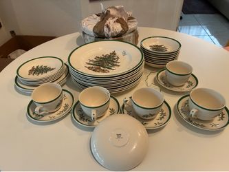 Spode (Original) English Holidays Dinner Plates