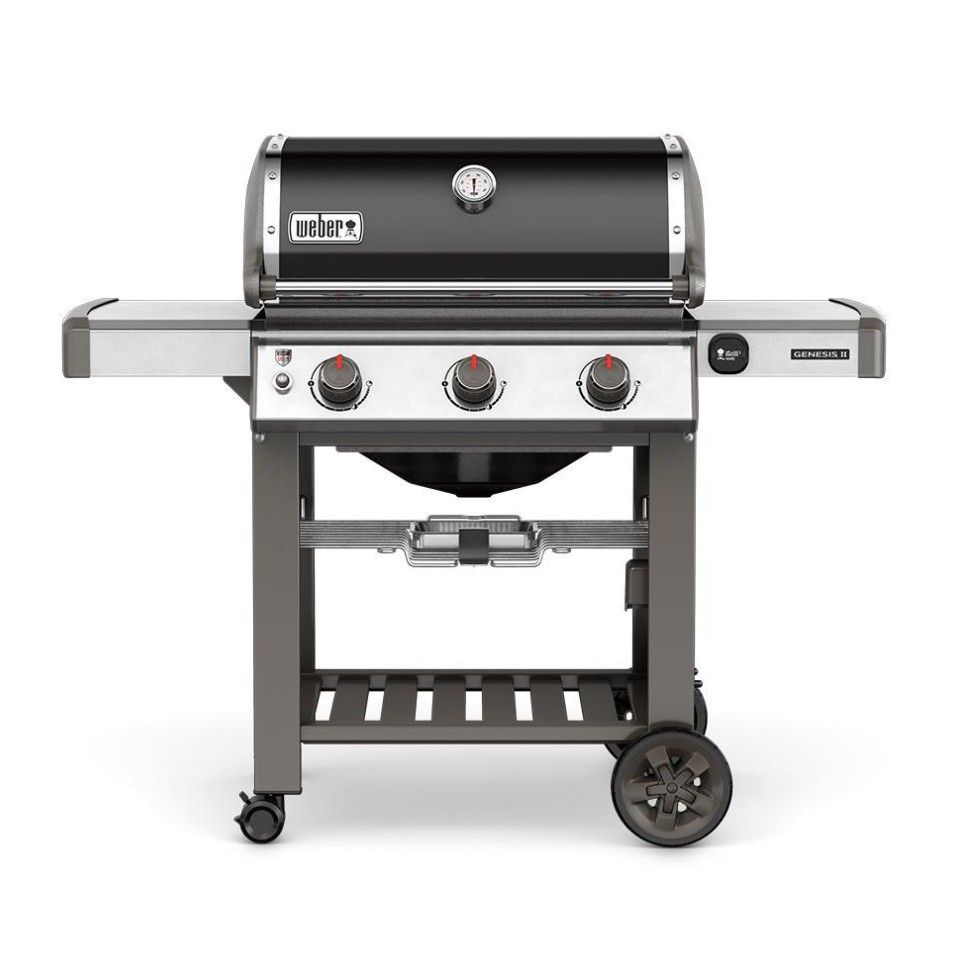 Weber Genesis II E 310 Burner Natural Gas Grill in Black with