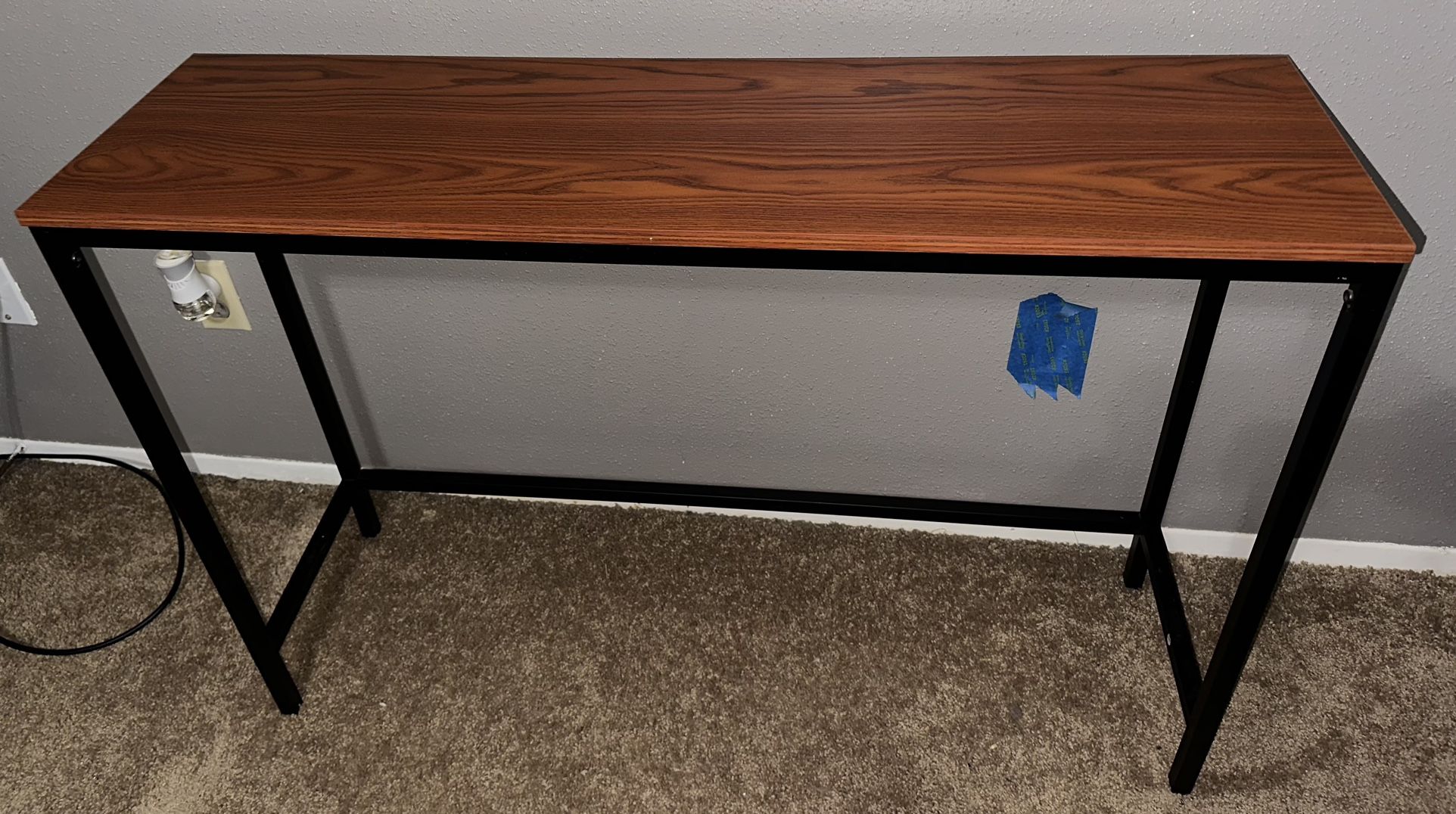 Small Console Table Wood/metal