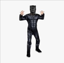 Child's Black Panther Costume, size 6/7