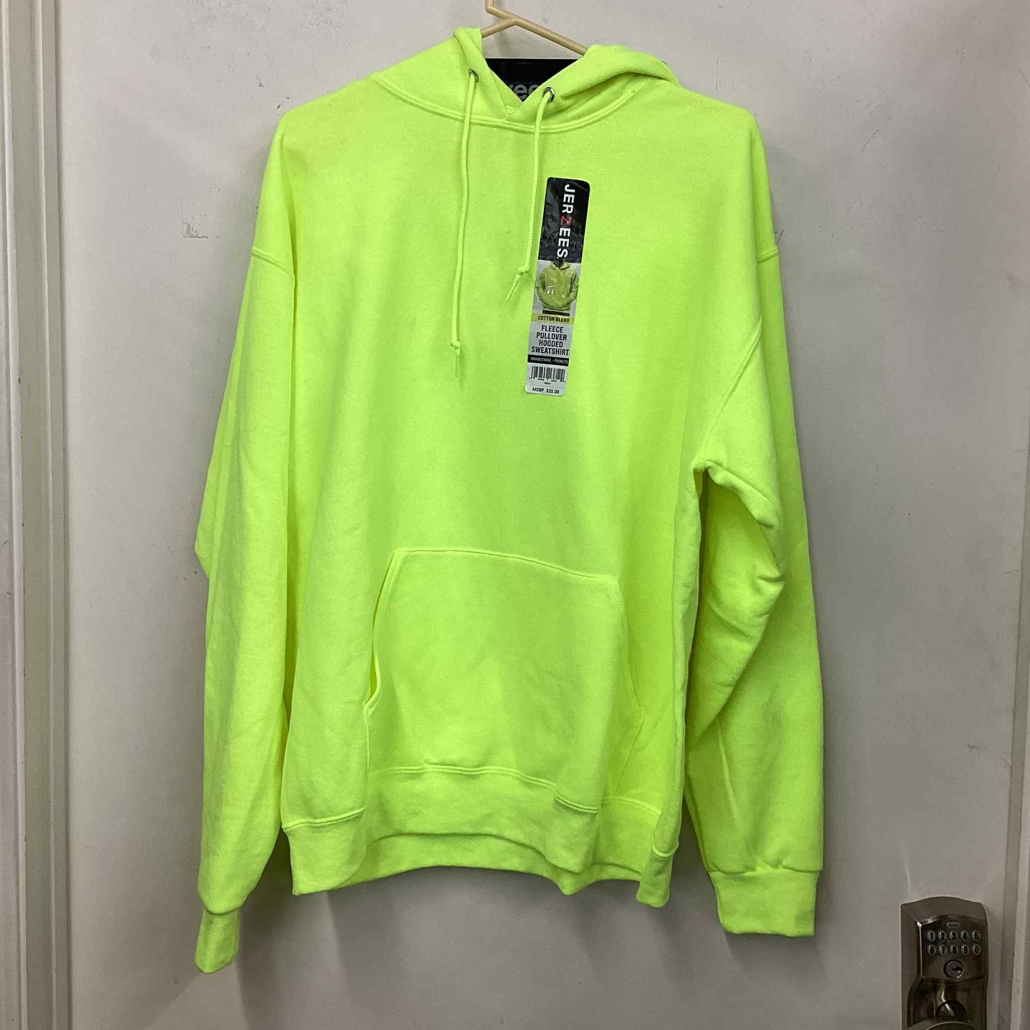 *NEW* Jerzees Fleece Pullover Hooded Sweat Shirt 