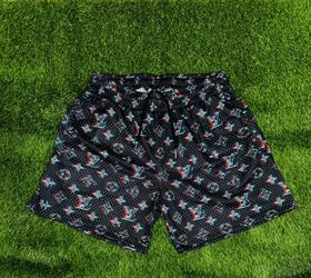 Glitched LV Shorts