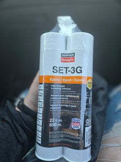 SIMPSON Strong-Tie SET-3G EPOXY