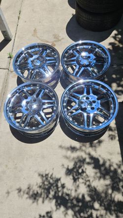 18" mbz brabus style monoblock wheels