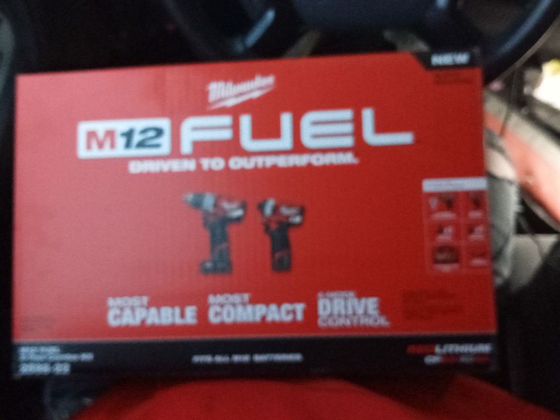 Brand New In Box M12 2 Piece Combo