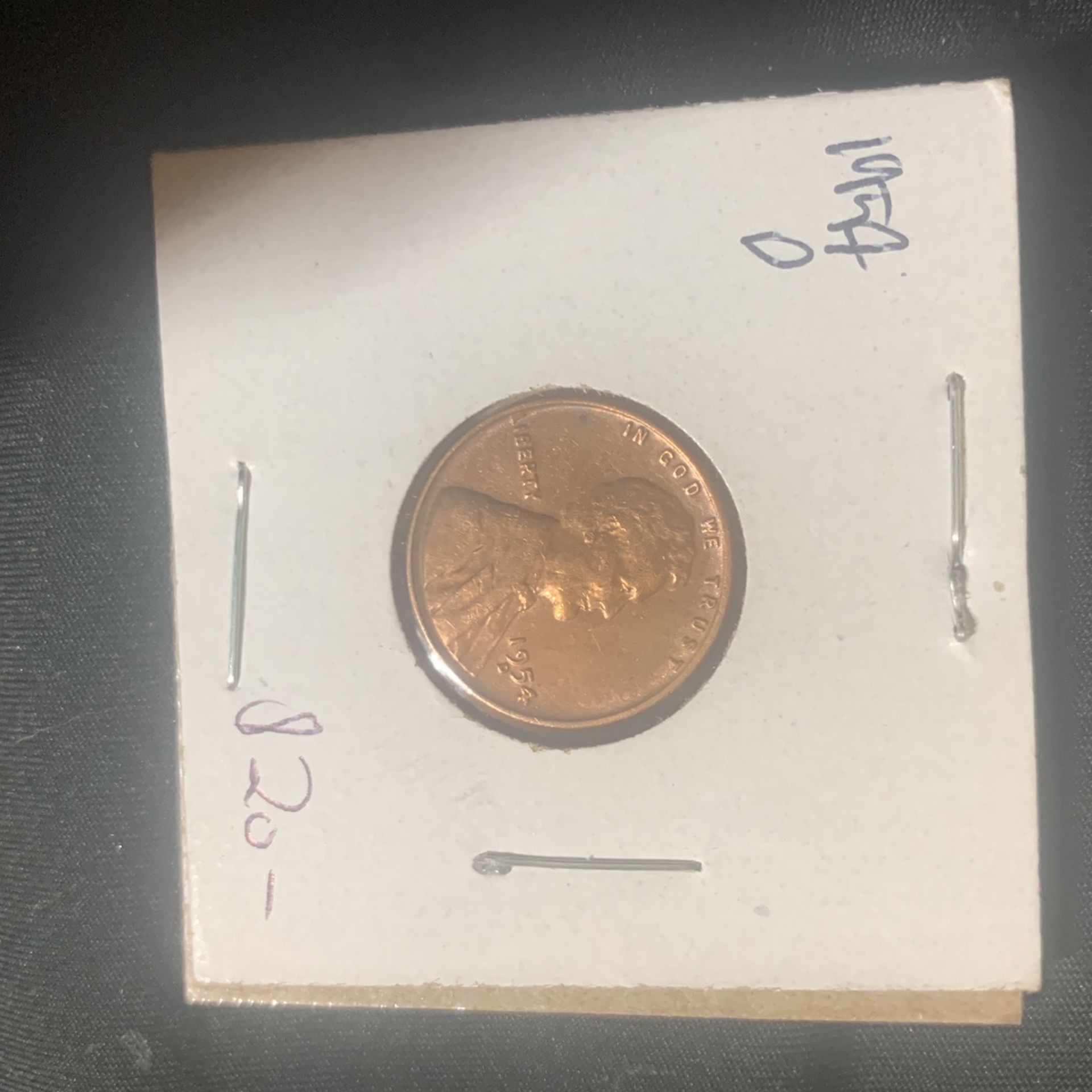 1954 D Penny