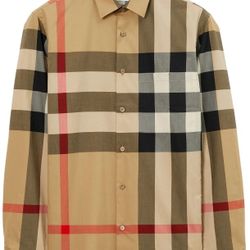 Burberry Shirt Size L / New With Bag & Tags $180