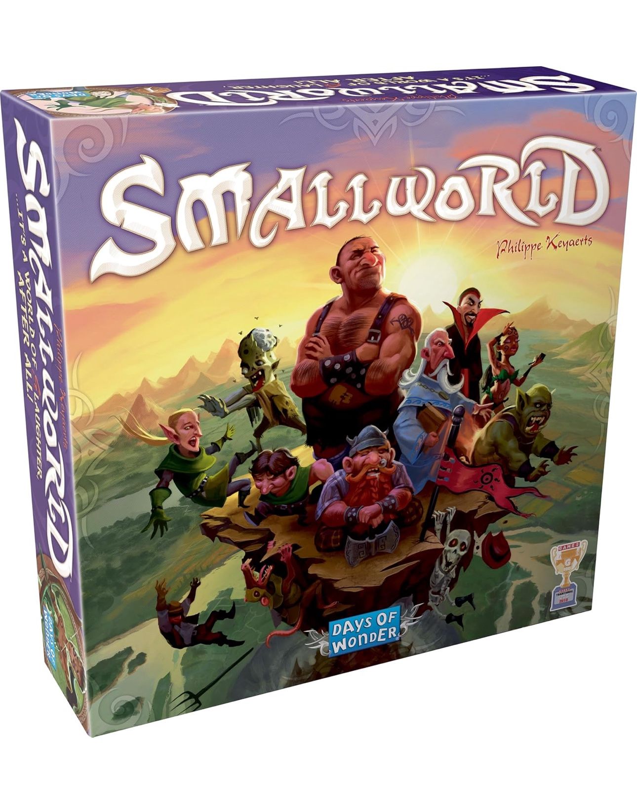 Small World Board Game - Fantasy Area Control & Strategy Game with Magical Creatures, Special Powers! Family Game for Kids & Adults, Ages 8+, 2-5 Play
