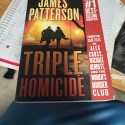 James Patterson TRIPLE Homicide Like New