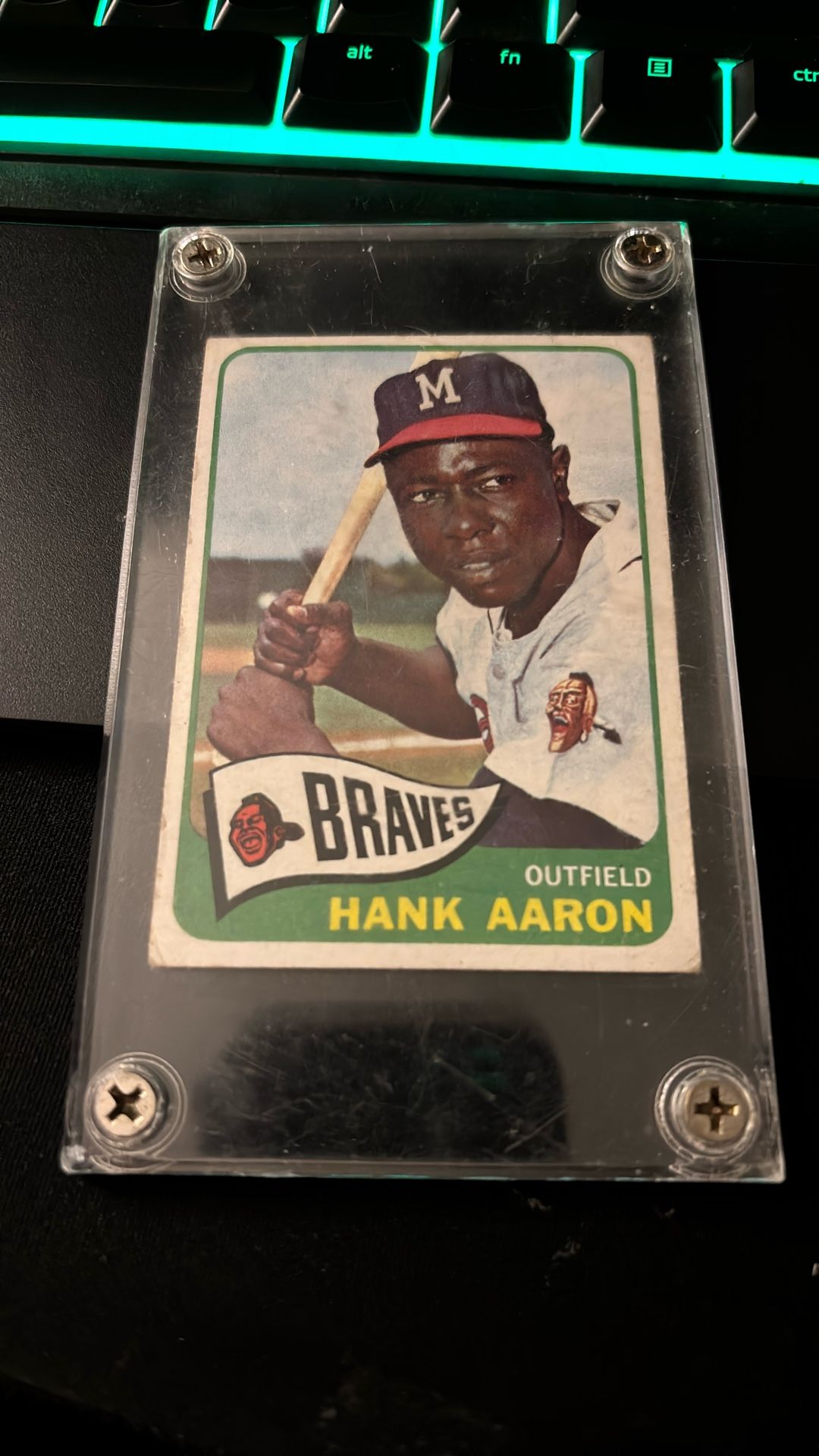 Hank Arron Baseball Card