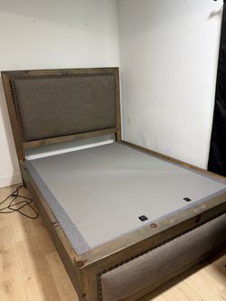 Queen size bed frame electric adjustable bed