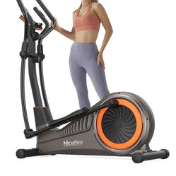 New！Niceday Elliptical Machine, Elliptical Exercise Machine for Home with Hyper-Quiet Magnetic Driving System, Elliptical Trainer