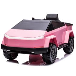 2026 Cybertruck Style Kids Ride On Truck 12V With Remote Control