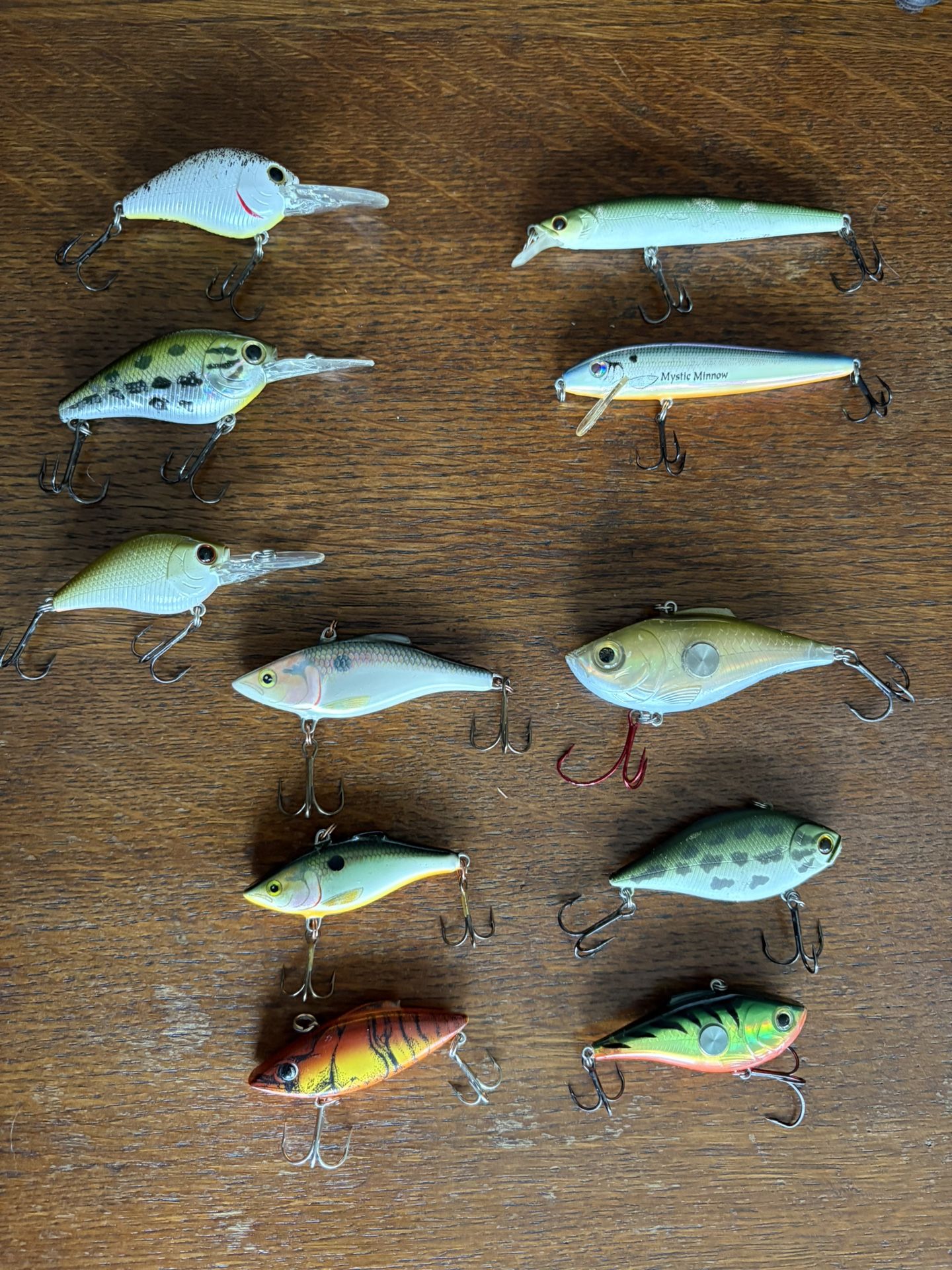 Lot of 11 Rapala Fishing Lures