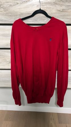 Polo Ralph Lauren Red V-Neck Sweater