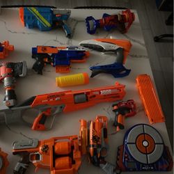 Used Nerf Gun Lot
