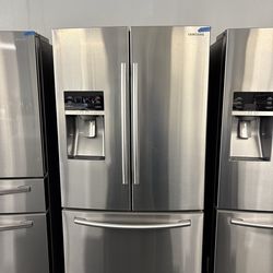Samsung French door refrigerator 🔺comes with 2 months warranty🔻9037 60th St N Pinellas park