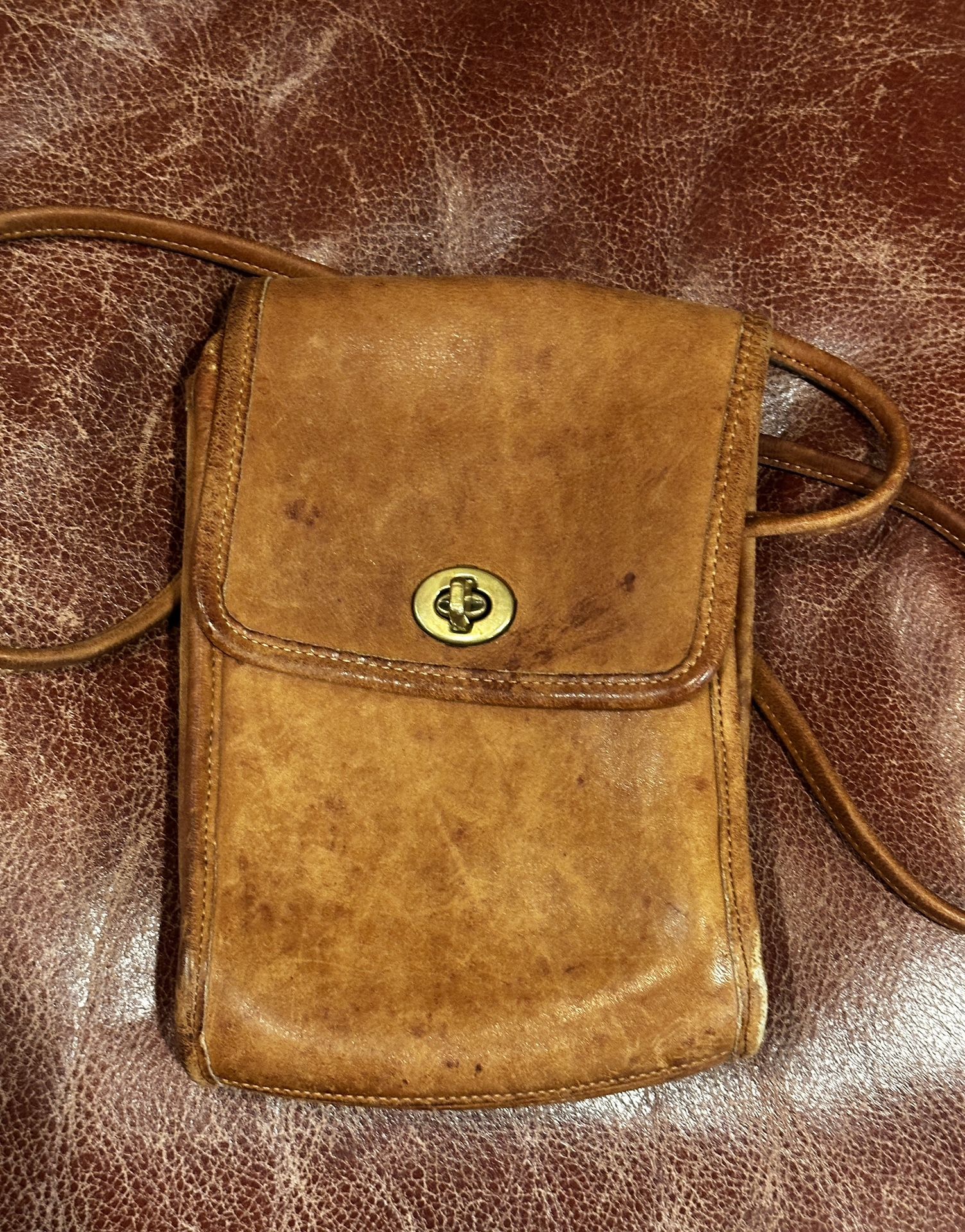 Vintage Coach, Small Purse, Satchel, Crossbody Bag, Messenger, Bag, Glove, Leather Style 215