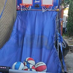 Double Basketball  Hoop 