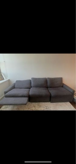 Ashley Furniture "Hartsdale" 3-Piece Power Reclining Sofa Chaise Sectional