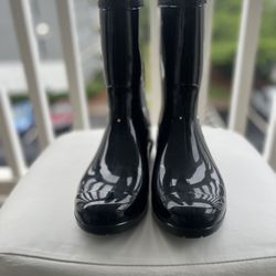 Black UGG Rain Boots 