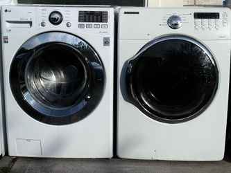 Lg washer electric dryer ( 30 days warranty)