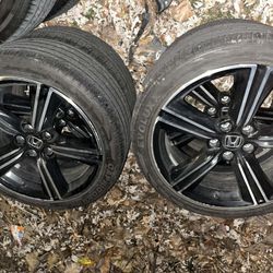 Homda Accor Sport 19 Fir Sale Rins Have Little Curb Rash Tires Are New