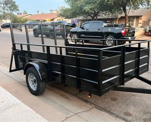 Utility trailer 77”x10’