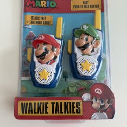 Super Mario Bros Walkie Talkies Toy Play Children Games
