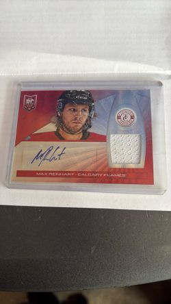 2013-14tc Max Reinhart Rookie Hi Jersey Autogtaph#164 Rare20/50 Nice!