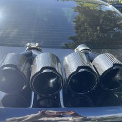 Carbon fiber BMW Tips