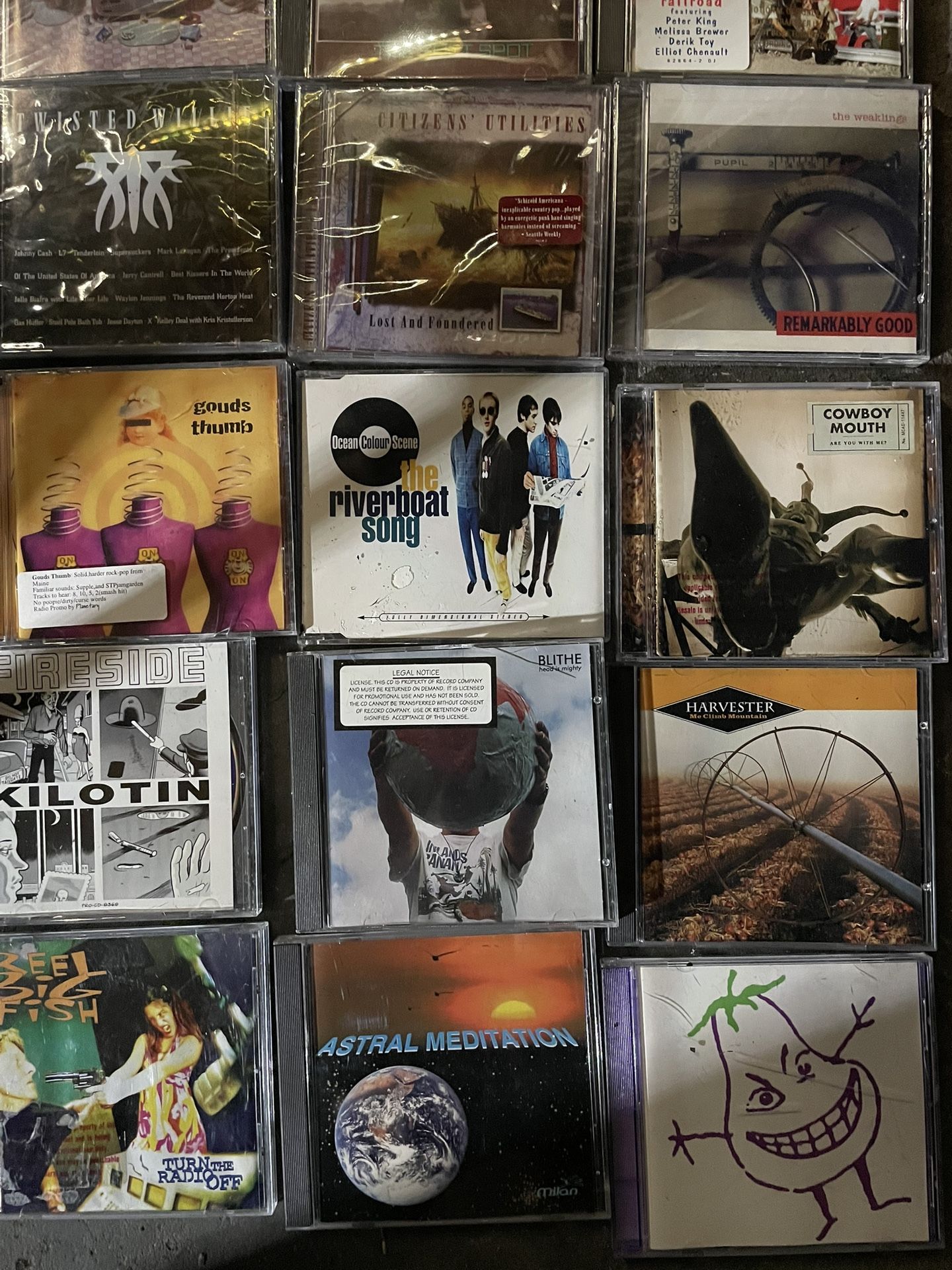 Cd’s So Never Opened Covers, Sill In Foil.