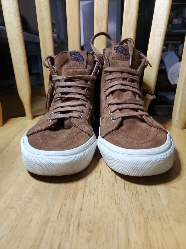 VANS- Fringed Suede Womes Sz8