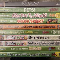 10-PACK BUNDLE OF SESAME STREET DVDS (DVD) NEW #2