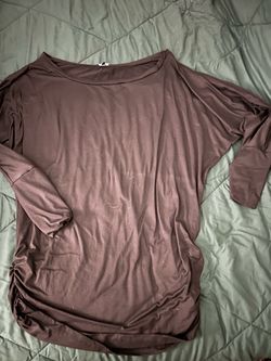 Black Long Sleeve Tunic Top