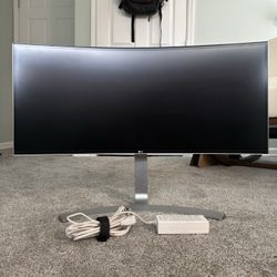 LG 34-Inch 21:9 Curved UltraWide Monitor with Thunderbolt