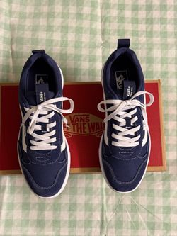 New Vans Men’s Range EXP Sneakers Suede/Canvas Deep Twilight - Size 11