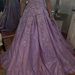 Purple Quinceañera Dress