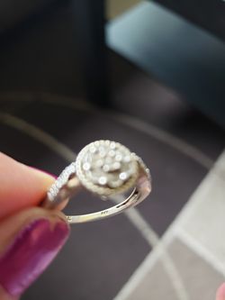 Sterling silver ring 925