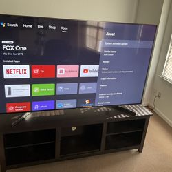 Sony XBR-75X900F 75" X900F Smart LED 4K UHD TV with HDR, with wooden TV cabinet