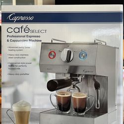Capresso Cafe Select - Professional Espresso Machine For Coffee