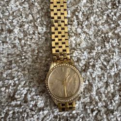 DKNY Gold-Tone Women’s Watch – $40