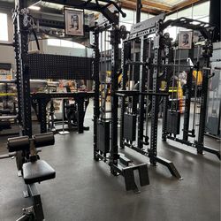VESTA 2in1 - 3in1 Squat Rack Power Cage Functional Trainer with Smith Machine