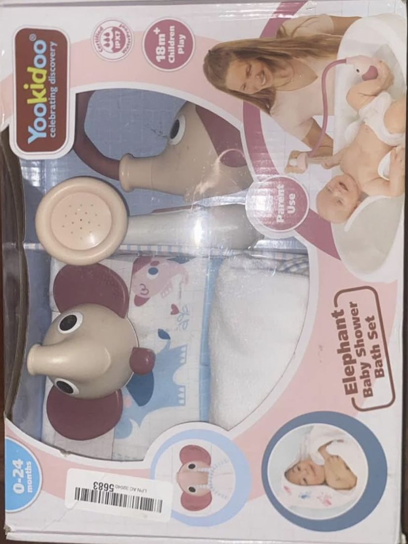 Elephant Baby Shower Set