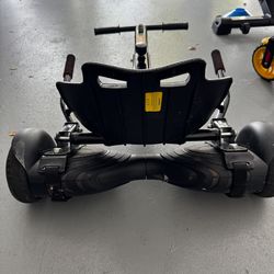 Hoverboard + A Seat Go Kart Thing